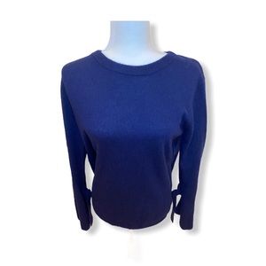 Catherine Classic Blue Cashmere Sweater (NWT)